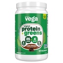 Vega蛋白质和绿素蛋白粉,巧克力 - 20g 植物蛋白质加蔬菜,Vegan,非转基因生物, Pea 蛋白质,男女,1.3磅