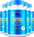 NutraRize(5 Pack) Tonosin Pro Max Capsules,官方耳部健康公式,促进内耳健康全自然补充,Premium听力支持,TonosinPromax Reviews (300 Capsules)