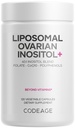 密码: Liposomal Ovarian Inositol+ 补编- Myo-Inositol & D-Chiro-Inositol 40:1 混合剂、Folate 5-MTHF、CoQ10、石榴和野蓝莓、 Liposomal 交付、非GMO、无胶囊 - 120
