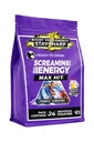 Screamin Energy Max Hit Tropical Punch Flavor - 与Ginseng,B维生素,和咖啡因的"最大力量无糖能源射击" - 24 Counter