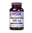 Bluebonnet 营养 Niacinamide 500mg, 支持心血管健康*, 无大豆, 无葡萄糖, 非GMO, Kosher认证, 无乳品, Vegan, 60 蔬菜卡普尔, 60 服务
