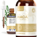 Rejuvica Health Active Maca - 高级 Maca根提取器 - 秘鲁 Ginseng - 液体交付以更好地吸收 - 支持能源和生命力