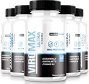 NutraRize(5 Pack of ViroMax Ultra Pills, 提高能量和性能的最大强度公式,肌肉力量全自然盖,补充审查(300 Capsules))