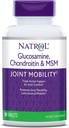 Natrol Glucosamine、Chondroitin和MSM、联合流动、平板电脑、90个计数(12页)