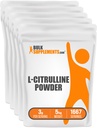 Bulk Supposes.com L-Citrulline Powder - Citrulline Suppose, Nitric Oxide Supplement - Unfavored & Gluten Free - 每架服务3g, 1kg (pack of 5) (11磅)