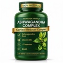 Ashwagandha Complex 800mg with GABA, L- Theanine & B6 – 适应性支持 冷静,焦点和Mood – 60 Capsules – 强于 600mg - 非 GMO, Gluten- Free