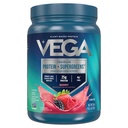 Vega蛋白和绿素蛋白蛋白混合莓(11种服务) 25g 植物基蛋白质加蔬菜、Vegan、N-GMO、Pea Protein for Men, 1.2磅