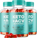 (3 pack) Ketolicious Keto ACV Gummys, Ketolicious Gummys 高级公式 1050MG, All Natural Premium Plus Apple Vider Vinegar Gummy 最大力量 Gommitas 评论,180 Gummys 3个月