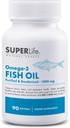Omega-3 鱼油 -- -- 1000毫克纯化除臭剂,来自野生捕捉鱼,配有EPA和DHA 脂肪酸 -- -- 支持心、脑、毛和皮肤健康 -- -- 90软胶