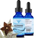 Absonutrix Nicotinamide 与Bromelain 提取高级公式 390 mg, 4 Oz Liquid, 302 services, 在美国制造, 快速吸收, 质能成份, 非 GMO, GMP 认证设施