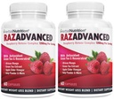 Raspberry Ketones Complex, 120 Capsules, Two Pack, 1200mg Per Service African Mango, 苹果苹果苹果苹果醋醋,绿茶,Resveratrol, Acai水果, Kelp, 以及葡萄果饮食和体重管理补编