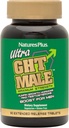 NaturesPlus Ultra GHT 雄性 - 90 扩展释放片 - 最大力量自然人类生长 荷尔蒙的靴子 - Gluten Free - 30 services
