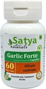 Garlic Forte Capsule 500 mg. 60 Veg. Capsule | Lahsan (Allium Sativum) 摘取 男男女女卡普莱斯 | Ayurvedic 草药补充剂/修复剂 | 10:1 堡(1瓶60 Capsules)