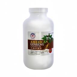 Hsu's SKU 1005 American Ginseng Capsules – Premium Wisconsin-Grown Ginseng 根粉补充品 花旗參丸 花旗參丸 花旗參丸 花旗參丸 非GMO, Vegan, Gluten-Free, Energy & Wellness Support-500ct |