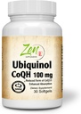 Zen 补充 Ubiquinol Coq H 100mg - 30-Softgel
