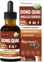 Herbal Tincture,与东奎合著,为荷尔蒙和谐,更年期救济和PMS支持. 6 oz-(Apple Flavor)