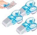 手提式药片吸附器 升级式药片吸附器工具 手提式药片吸附器工具 用于Blister Packs的药片吸附器 手提式旅行板 消毒器吸附器工具 家庭 Gadgets (3pcs)