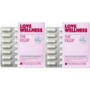 Love Wellness The Killer QQ Boric Acid 阴道套件 QQ平衡pH与支持阴道控制,健康阴道平衡与环境 QQ快速行动与无花纹 QQ Gentle与有效 28 Ct