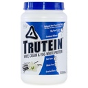 体营养 特鲁特因高蛋白粉:45% Whey,45% Casein,10% Egg White蛋白摇摆混合剂,无胶质,低钠,低碳蛋白补充剂 男与女,香草豆,2lb