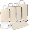 Gonex 压缩包装立方体, 3pcs/4pcs 可扩展存储 旅行行李袋组织者