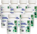 2800 MG Liposomal Glutathione Softgels, Max吸收, 活性形式 L Glutathione还原酶, 强抗氧化剂, 健康老化, 60 软胶
