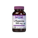 Bluebonnet 营养 L-Theanine 200mg, 自由型氨基酸, 促进放松 *, 无豆, 无胶, 非GMO, Kosher 认证, Vegan, 60 蔬菜罐头, 60 服务