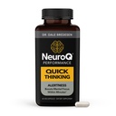 LifeSeasons NeuroQ - 快速思维补充药丸 - 靴子警示+支持精神焦点 - L-Thenine Cafeine L-Tyrosine & Beta-Alanine (60 Capsules)