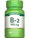 自然界的真理 B2 维生素 | 100 mg | 100 Capsules | Non-GMO & Gluten Free Supplement | Riboflavin