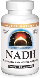资料来源:NADH 10mg,促进能量和精神警惕 -- -- 20 Lozenges