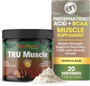 EarthNutri Phosphatid酸与SerinAid补充剂 - 肌肉强度与介质 Phosphatidylserine - 支持力量与恢复 - 20 services - 非GMO, Gluten-free - 216g