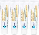 环球(4 Pack) 急救 抗生素 疤痕最小化 止痛-Relief, Neomycin, Bacitracin Zinc, Pramoxine HCl & Polymyxin B, 用于小切片, Scrapes & Burns