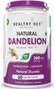 Sheltr Dandelion 根提取 - Natural - 10:1 比例 - Natural Diuretic & Support 文摘, 60 蔬菜卡普尔