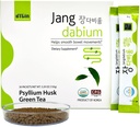胡斯克鱼尾碱(Psyllium Husk Fiber Fish Collagen) 消化健康全全补充,Colon Cleanse 支持便秘救济,更好的消化,Jangdabium 30 Packets