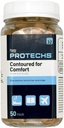 Flents Protechs 可处置泡沫耳插管, Contoured for Comfort, Ideal for work, loud noise, 重型机械, 建筑, 学习,射击和旅行, NRR 32, Beige, 易用, 50 Pair