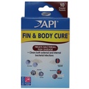 API FIN & Body CURE 淡水鱼粉药剂 10 Count 盒