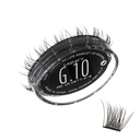 将双子座10mm Gossamer Lashes 装在黑色, 简单 DIY False Lashes 换成 Volumisous, Wispy and Playful Look