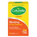Cultelle Bloating & Gas Defense, 消化酶和消化卫生的Probiocts, 30 Capsules, 支持偶尔消化和不适