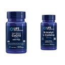 寿命延长 Super Ubiquinol CoQ10 配有 PQQ, CoQ10, PQQ & N-Acetyl-L-Cysteine (NAC), Immune,呼吸器,肝脏健康