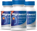 维塔科学 Migravent – 配有镁、CoQ10、维生素B2的高级营养公式,以及PA-Free Butterbur 配有神经学和血管支持-60 Capsules(3包)