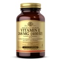 Solgar维生素E 268 mg(400 IU) - 100 Vegan软胶 - 自然来源 - 非GMO,Gluten Free - 100 services
