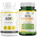 ADK 5 维生素补充剂 + Beta Sitosterol - 天然植物固醇