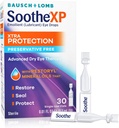Soothe XP 防腐自由眼滴水,Xtra 保护润滑眼滴水用于干眼,Relieves Iritation 和防眼泪流失,高级干眼治疗,单用途 Vials, 30 Counter