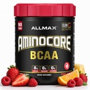 ALMAX 营养 AMINOCORE BCAA,水果冲 - 945克 粉末 - 8.18克 分支链 Amin 酸 人 服 - B 维生素 - 无填料或非 BCAA 氨基 - 无糖 - 90克