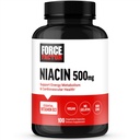 FORCE FACTOR Niacin维生素B3 支持细胞能量和心血管健康,Niacin 500mg 心脏-健康补充剂,Vegan, No Gelatin, Non-GMO, 100 蔬菜罐头