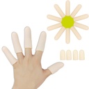 Gel Finging Cots,指保护者支持(14 PCS) 新材料的手指袖对触发手指,手埃奇玛,手指裂缝,手指关节炎和更多. (10pcs Long + 4pcs Short)