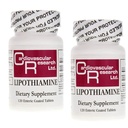 心血管研究 Lipotiamine B 补充 240 片 - 维生素 B1 现在用α Lipoic酸 - 2 X 120 计数