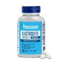 Vitassium Electrolyte Capsules, 用于管理 POTS 和高钠饮食的电解质(500mg Sodium - 100mg Potasium), 无味, 200 盐丸 (Size 0)