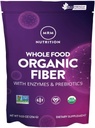 MRM 营养全食品 有机纤维 + Ezymes + Prebiotics + 难溶性纤维 + 溶性纤维 → 消化性健康 + 正常性 → 6g Fiber / 服务 → 32 服务