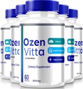 (5 Pack) Ozen Vitta, Ozen Vitta Capsules, OzenVitta 官方公式 有效体重损失,全自然 Keto Pills for Fit and Active Life Style, 健康补充 Capsula Reviews (300 Capsules) (中文(简体) ).