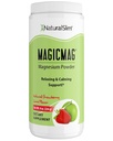 NaturalSlim Magicmag Pure Magnesium Citrate Powder – 压力、便秘、肌肉、心脏健康和睡眠支持 – 天然草莓和莱姆火焰镁补充 – 8oz Drinking Mix(索洛)